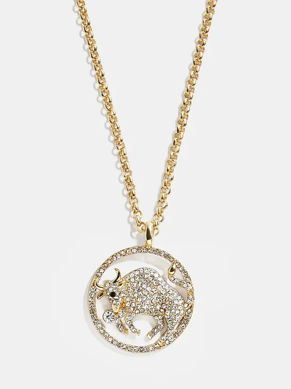 Andrea Zodiac Necklace – Taurus