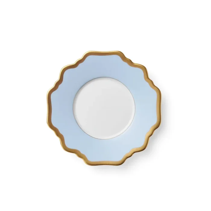 Anna’s Palette Sky Blue Tea Saucer