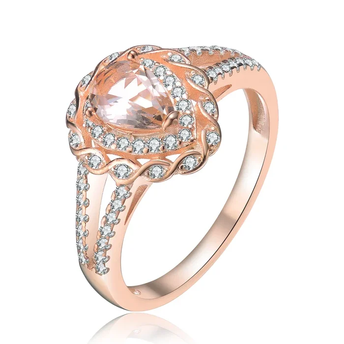 Anne Morganite Ring