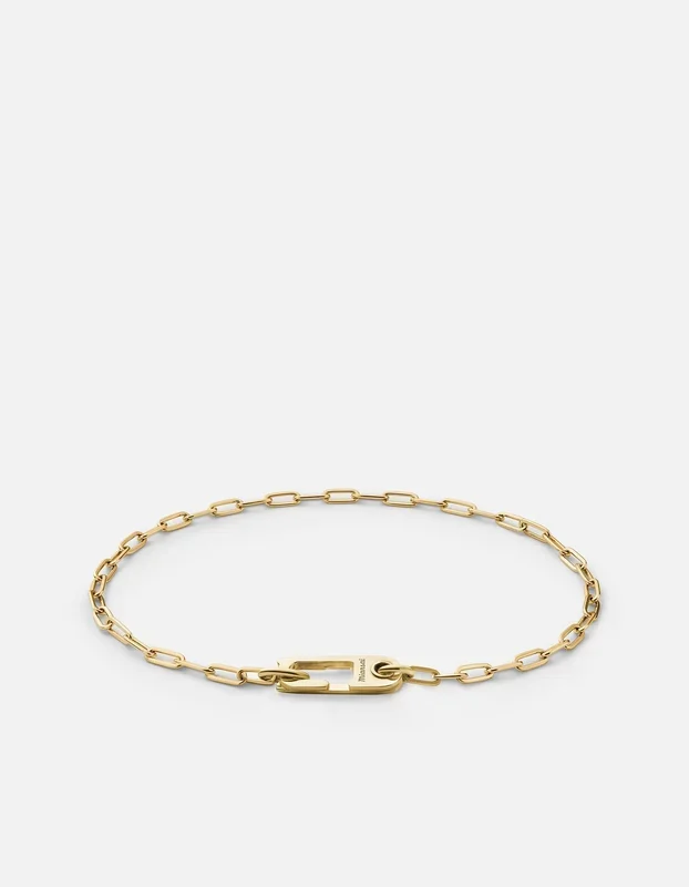 Annex Volt Link Bracelet, Gold Vermeil