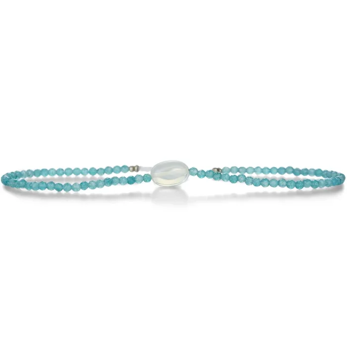 Apatite and Opal Bracelet