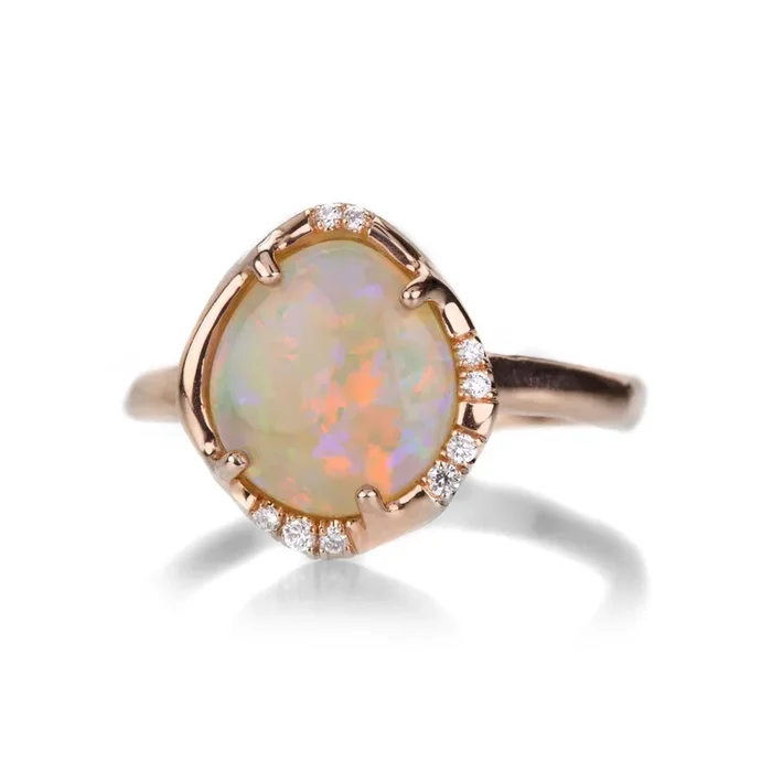Aphenos Galactic Gem Opal Ring