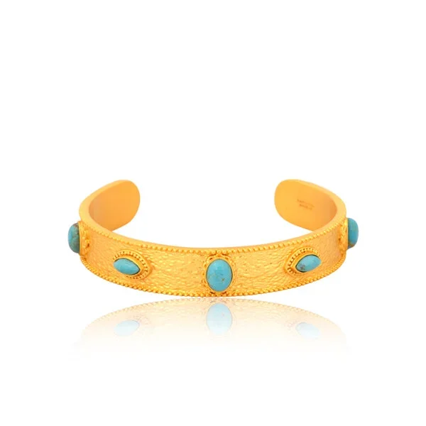 Aphrodite Cuff – Turquoise