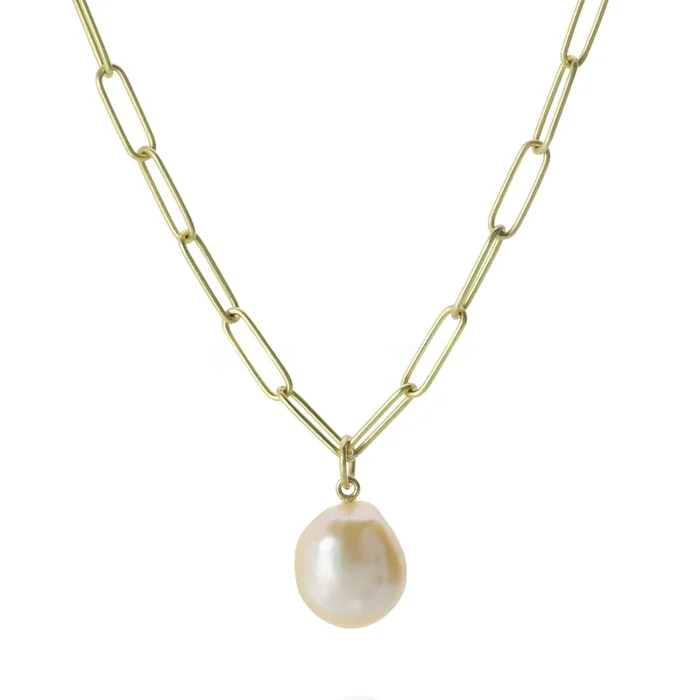 Apricot Freshwater Pearl (Pendant Only)