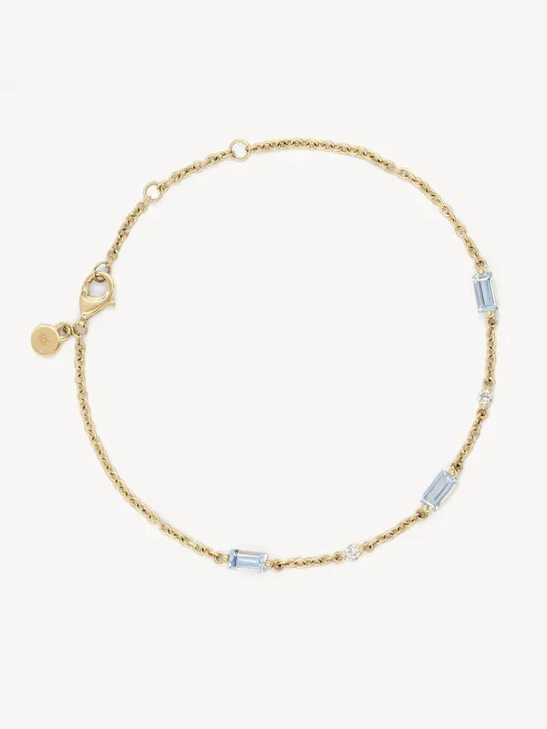 Aquamarine Azure Bracelet