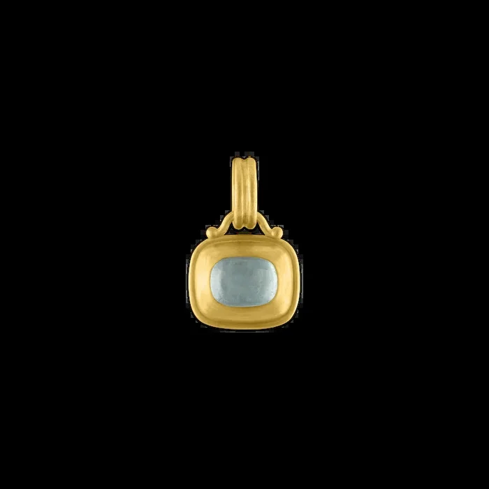 Aquamarine Capsa Pendant