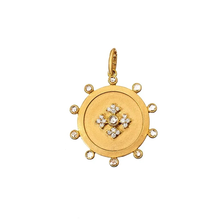 Arya Yellow Gold Charm