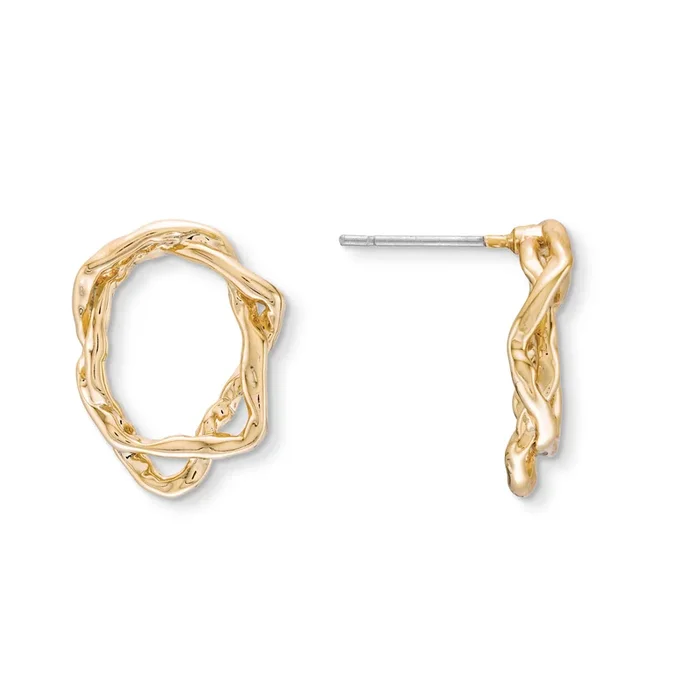 Aspen Studs in Gold