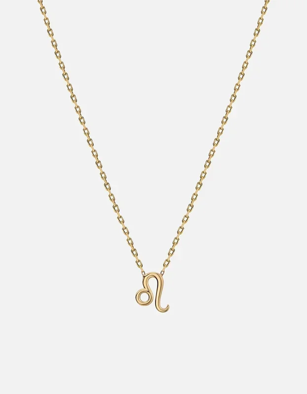 Astro Pendant Necklace, 14k Gold
