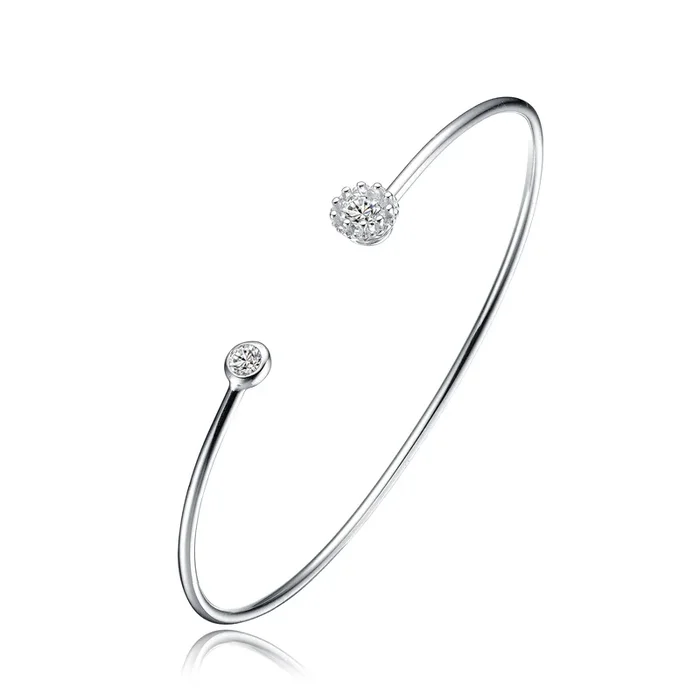 Audrey Circle Bangle Bracelet