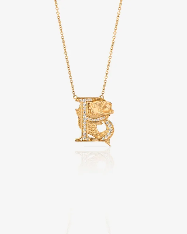 B is for Bass Necklace