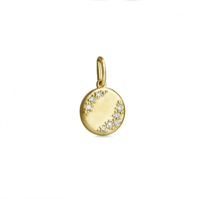 Baby’s Breath Gold Diamond Pendant