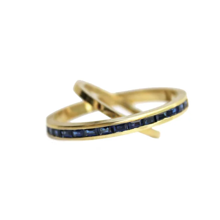 Baguette Saturn Ring