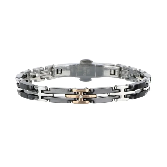 BARAKA Men’s Bracelet (White Diamond 0.01 cts.)