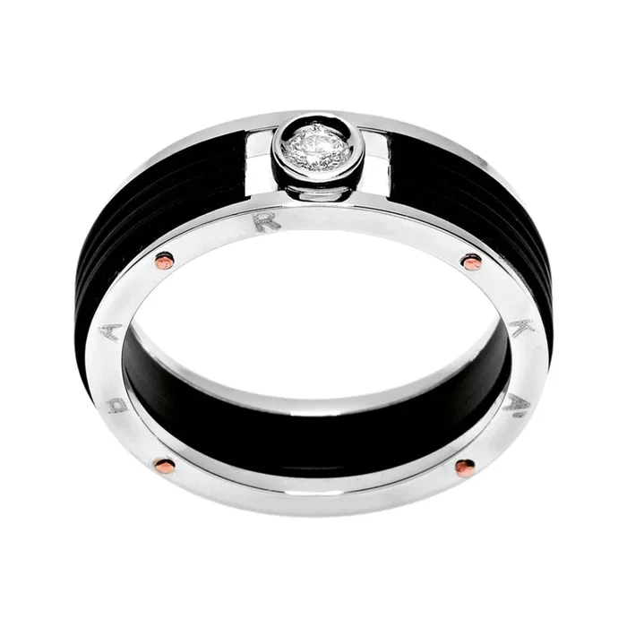 BARAKA White Diamond Men’s Ring (White Diamond 0.8 cts.)