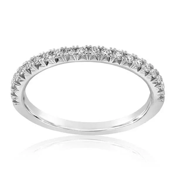 Bead Set Diamond Wedding Band