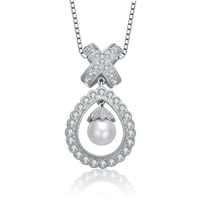 Béatrice Teardrop Vintage Pearl Pendant