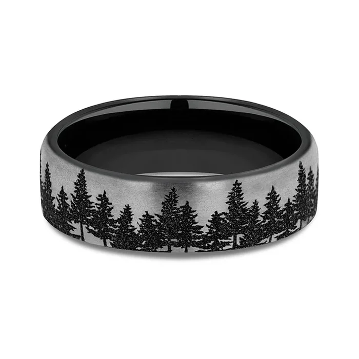 Benchmark® Evergreen Tree Line Silhouette Men’s Band