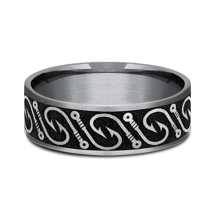 Benchmark® Fishhook Tantalum Men’s Band