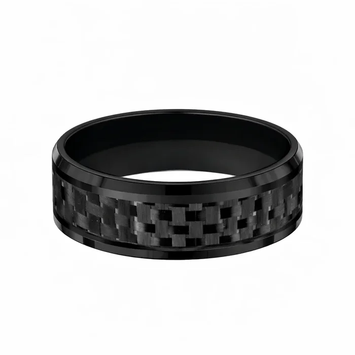 Benchmark® Titanium & Carbon Fiber Men’s Band