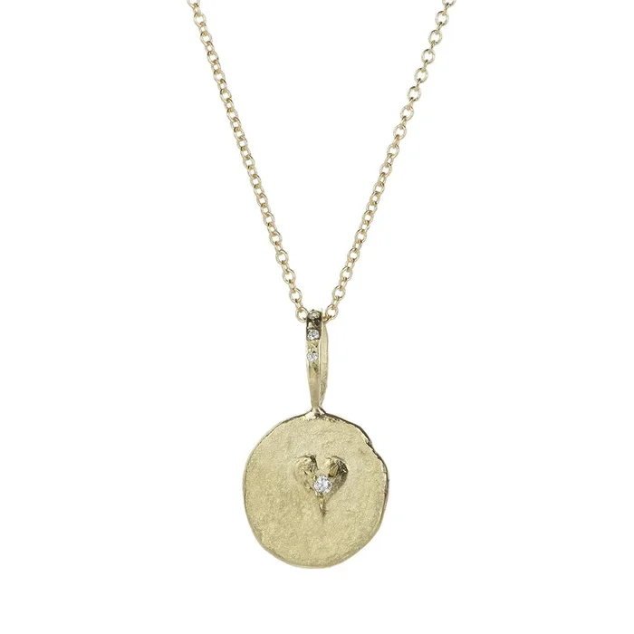 Benevolent Heart Artifact Pendant Necklace