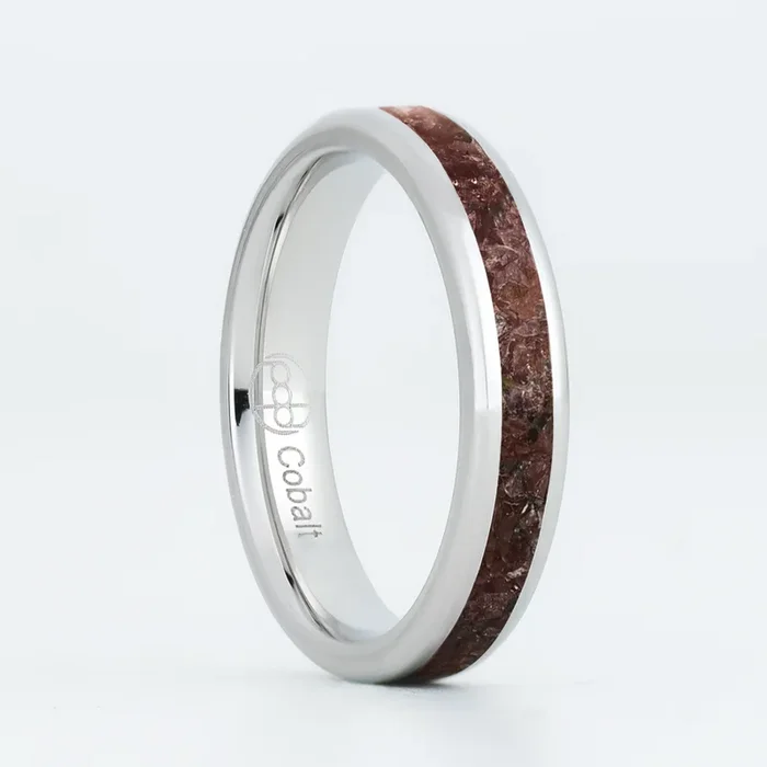 Birthstone Stackable Ring with Glowstone