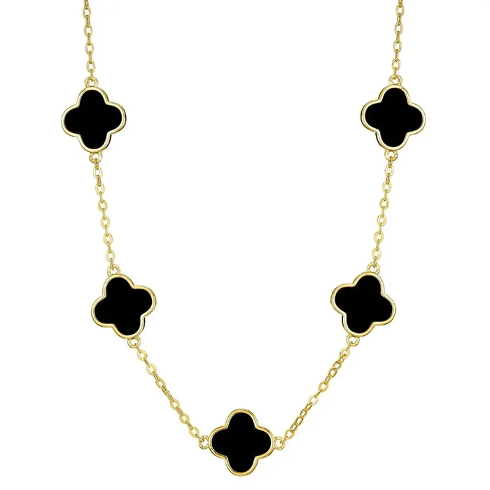 Black Clover Station Necklace