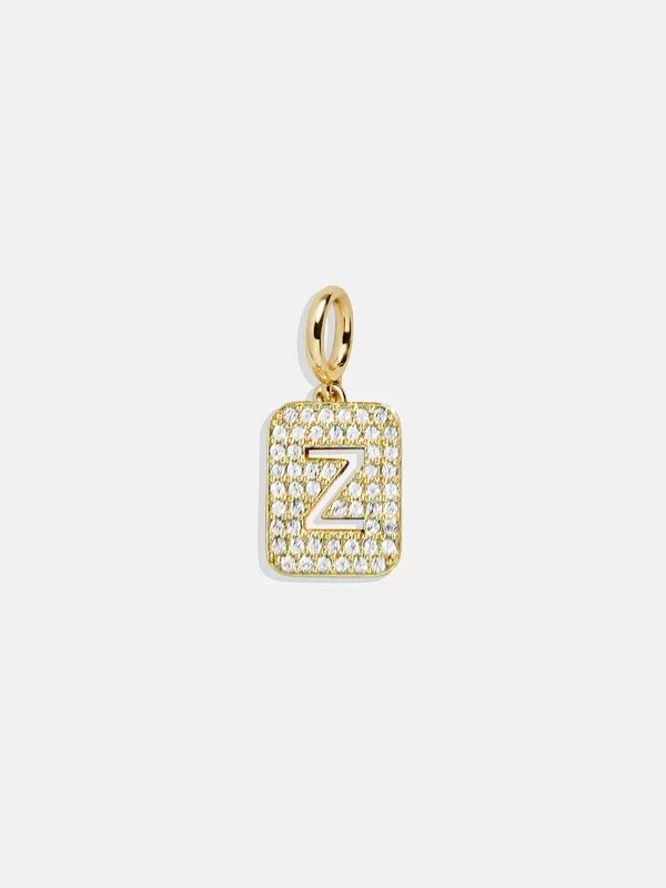 Block Pavé Initial Cluster Charm – Z