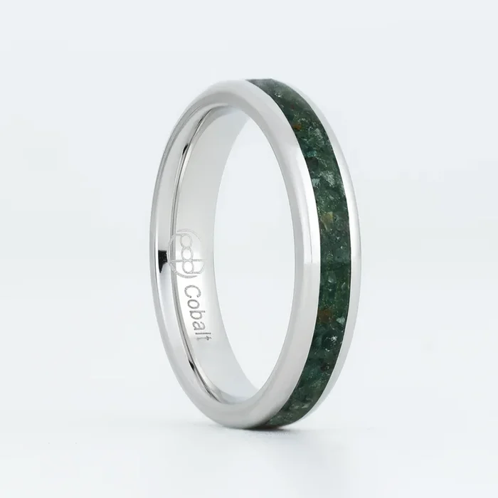 Bloodstone Glowstone Stackable Ring