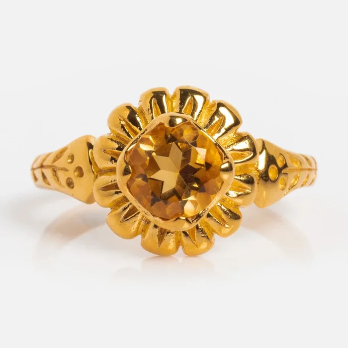 Bloom Solitaire Ring