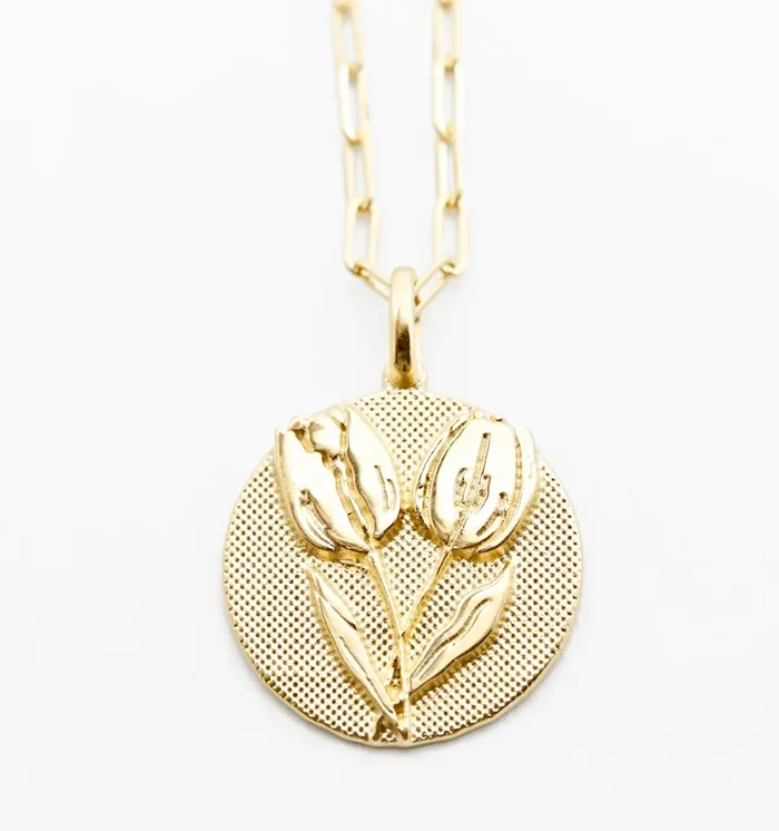 Bold Tulip Necklace