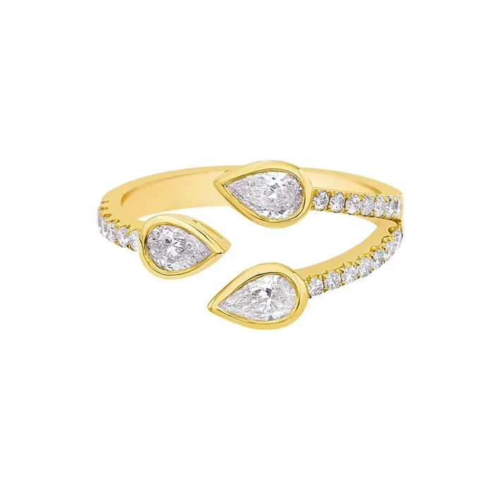 Bora Double Diamond Ring