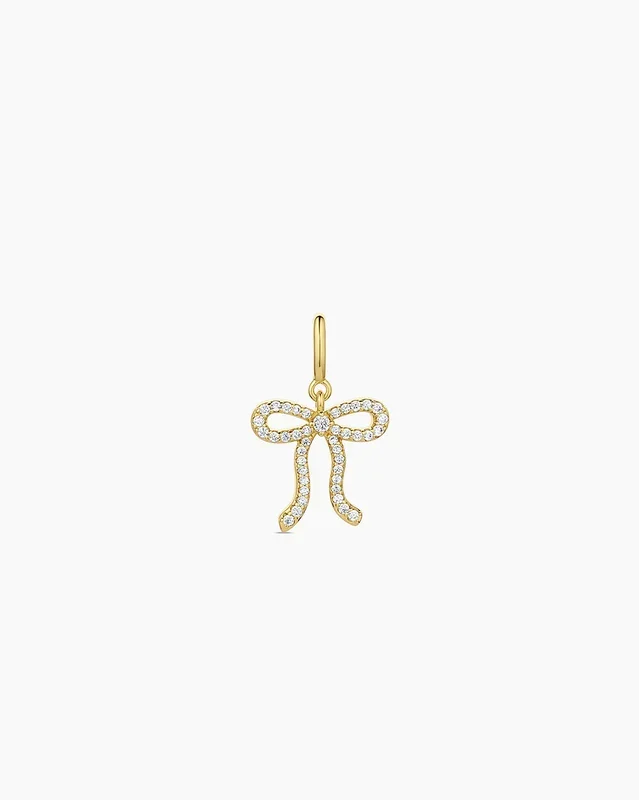 Bow Shimmer Parker Charm