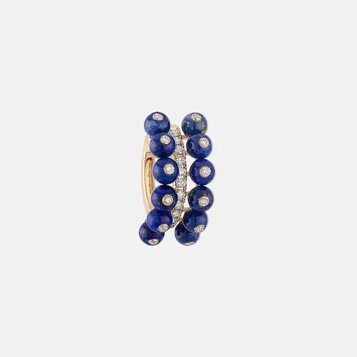 Bubbles Double Row Ear Cuff