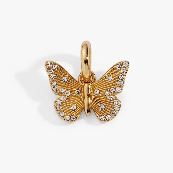 Butterfly + Crystal Interchangeable Charm