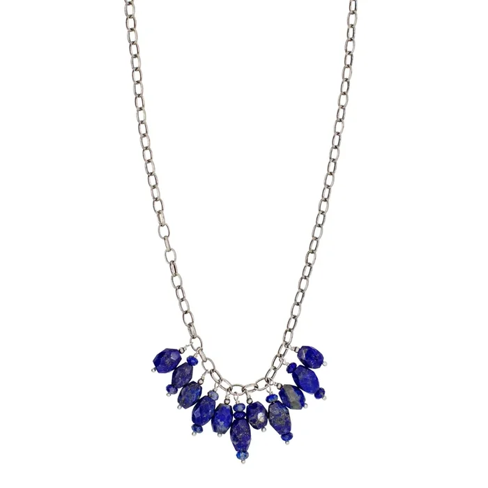 Cairn Necklace in Lapis