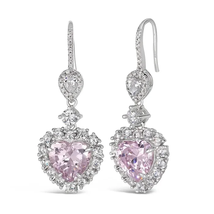Calista Earrings in Argyle Pink