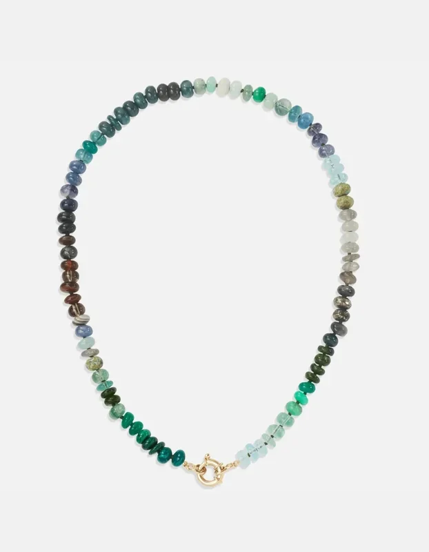 Camo Gemstone Necklace