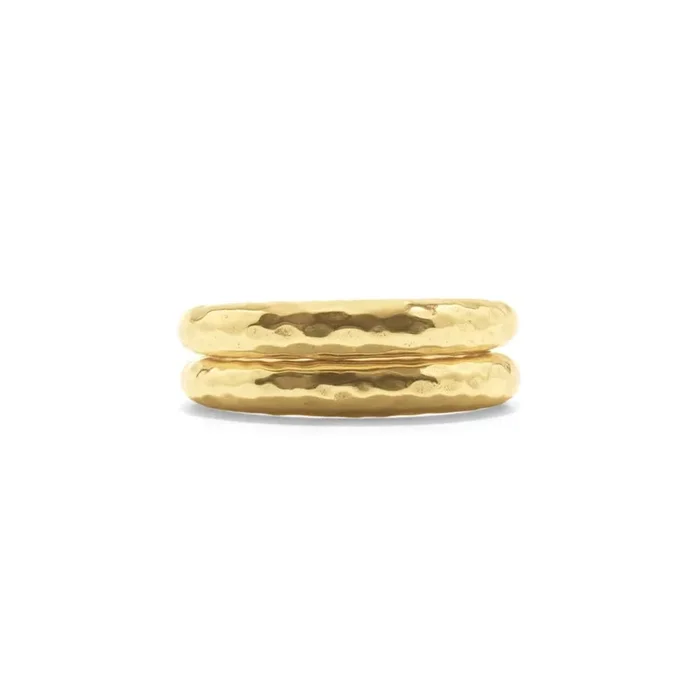 Capucine de Wulf Cleopatra Slice Stacking Ring Set in Gold – Size 7