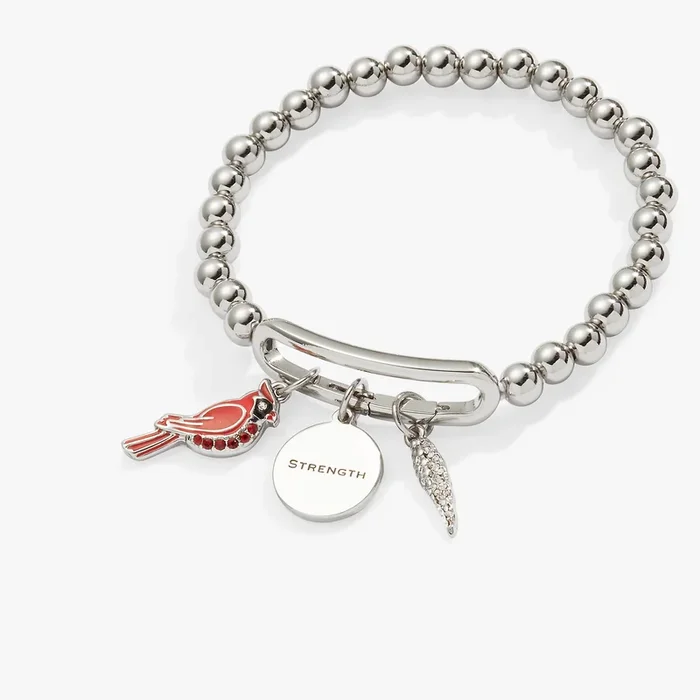Cardinal Mix + Match Charm Stretch Bracelet