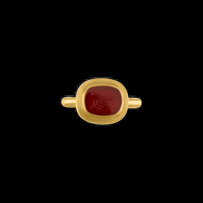 Carnelian Intaglio Ring