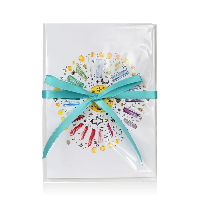 Celestial Greeting Cards, Set of 4