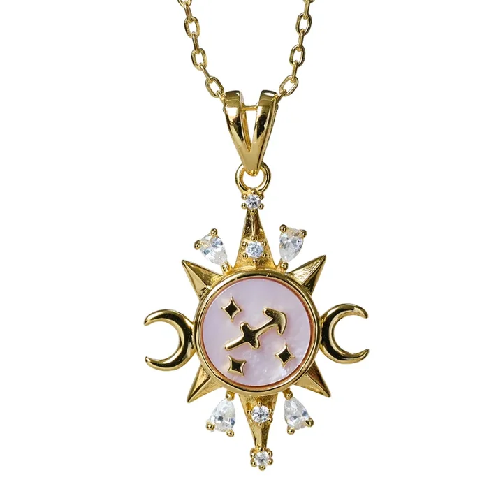 Celestial Horoscope Pendant – Sagittarius