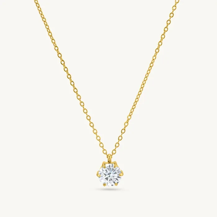 Celestial Spark Drop Pendant