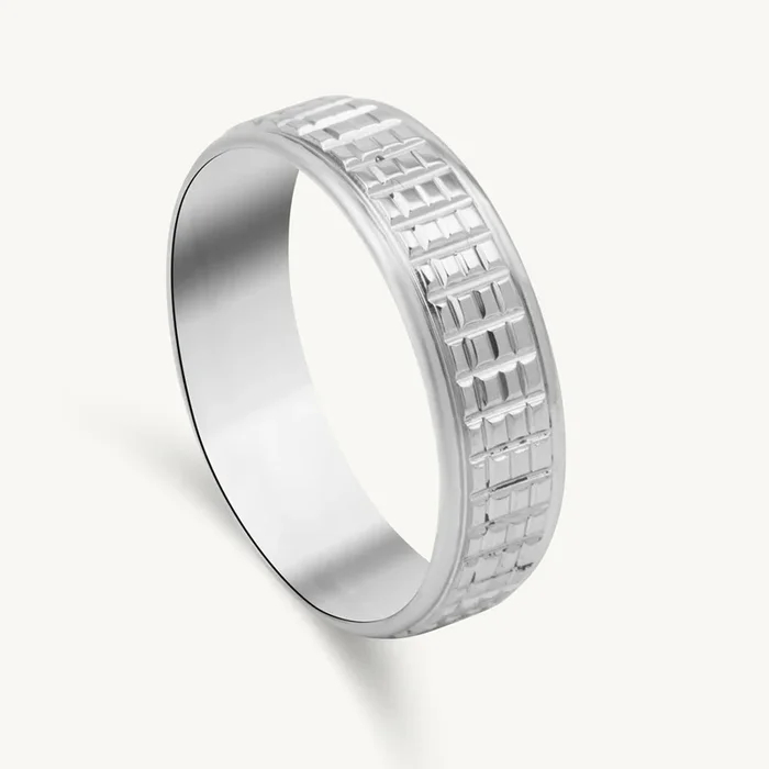 Celtic Eternity Textured Ring