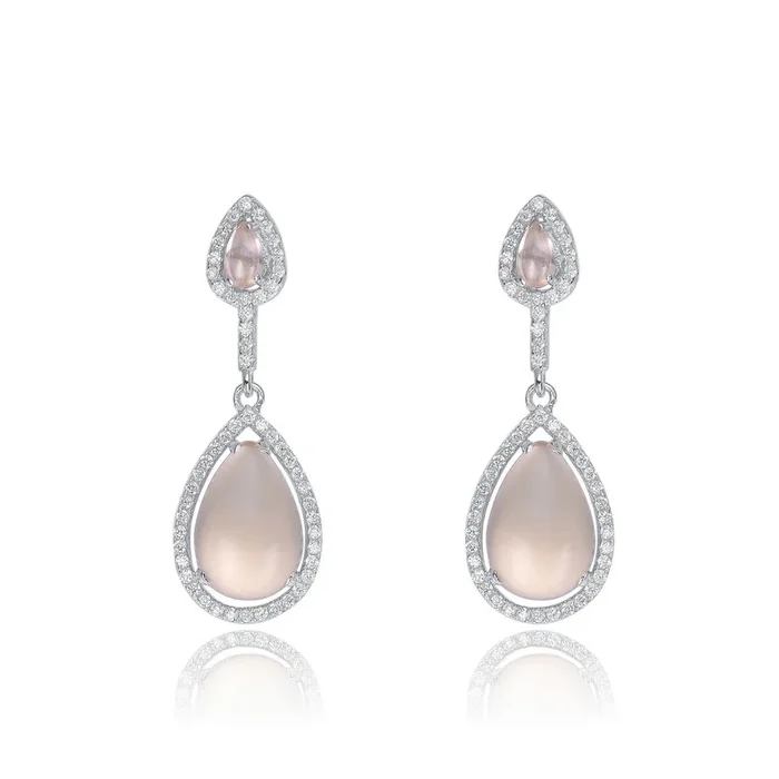 Champagne Dangling Earrings