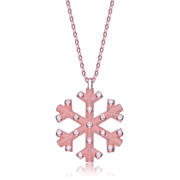 Champery Snowflake Pendant Necklace