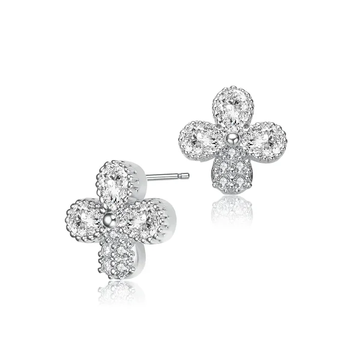 Charlotte Clover Stud Earrings