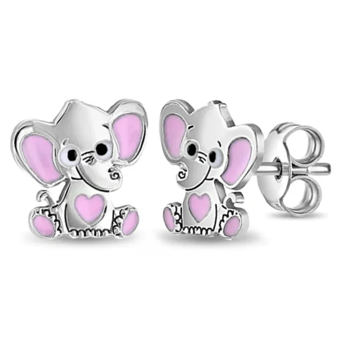 Children’s Bashful Elephant Earrings