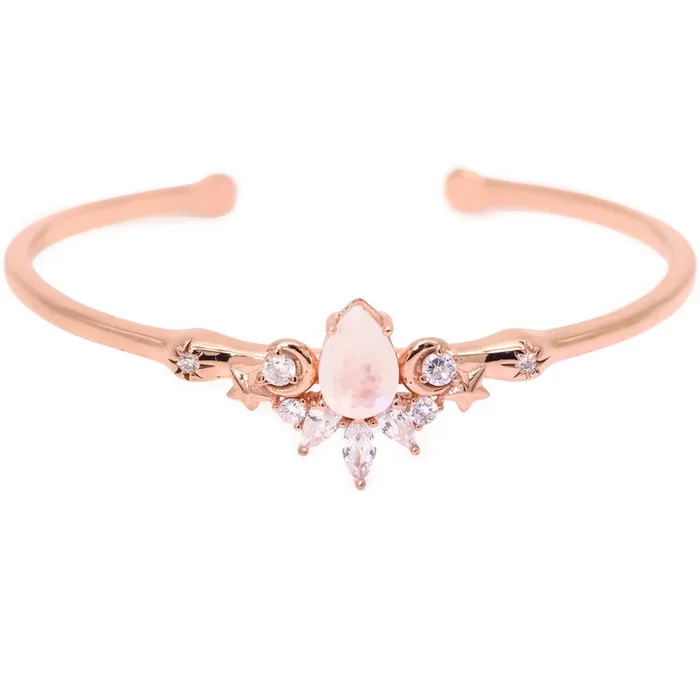 Chloe Bangles – Rose Gold